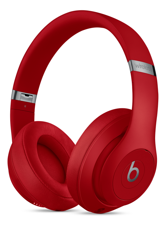 Beats Studio3 Wireless Over‑Ear Headphones - Red