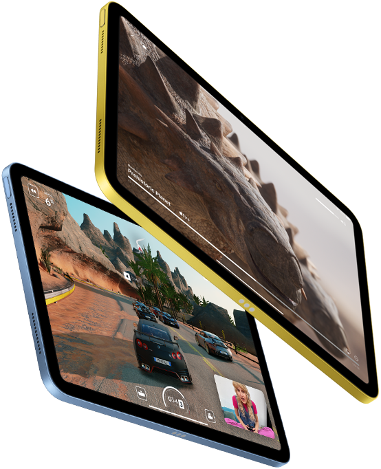 Muestra la experiencia de juego Apple TV+ y Shareplay en iPad.