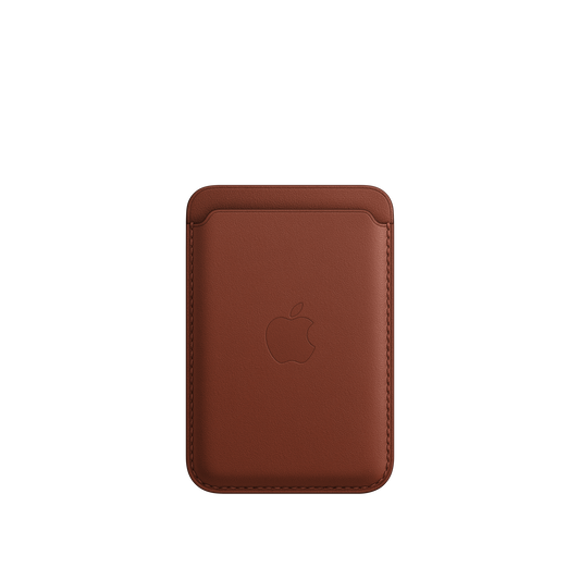 Cartera de cuero para iPhone con MagSafe - Color ocre