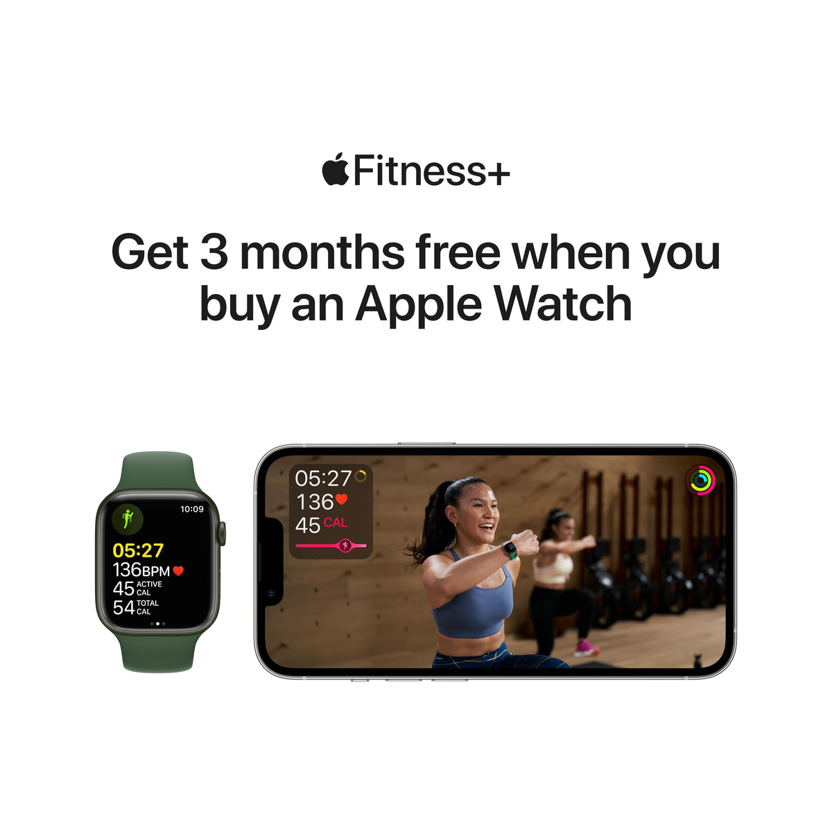 Apple Watch Series 7 GPS, 41mm Midnight Aluminum Case with Midnight Sport Band - Regular