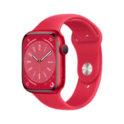 Apple Watch Series 8 GPS de 45 mm con caja de aluminio (PRODUCT)RED y correa deportiva (PRODUCT)RED - Talla S/M