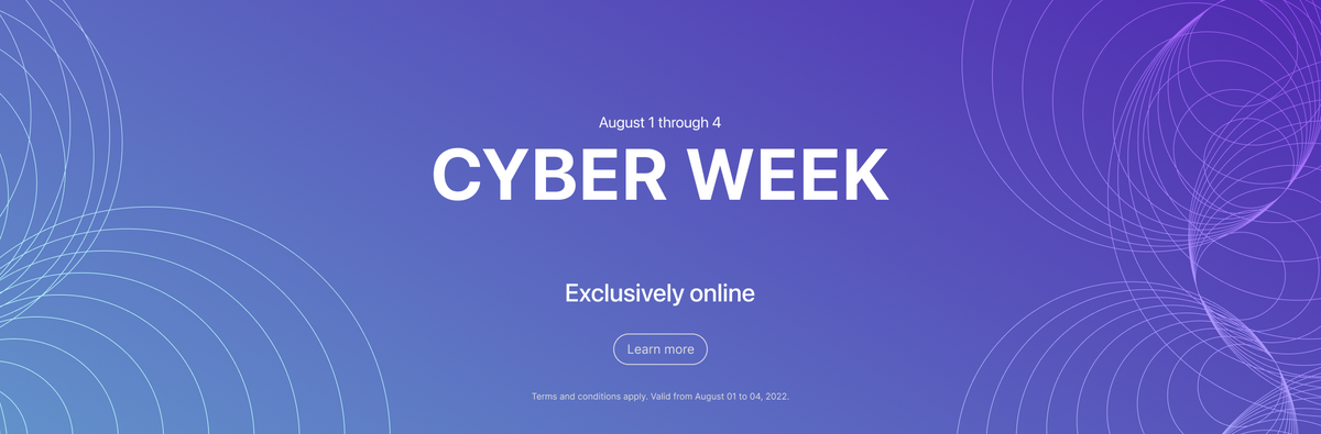 Cyber Week Event