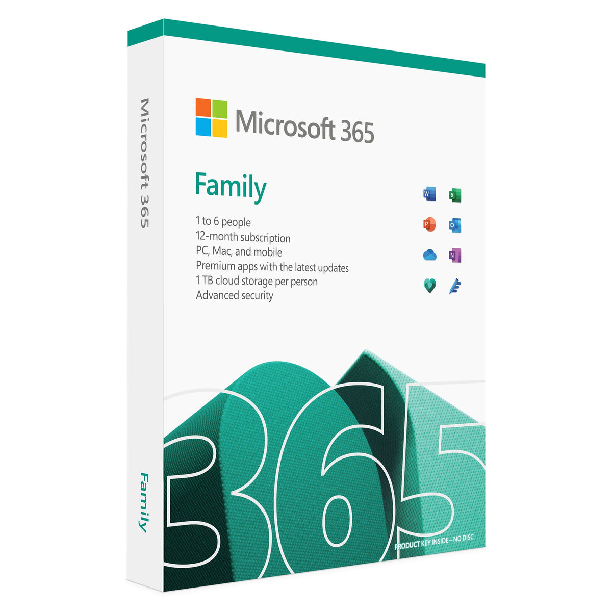 Microsoft 365 Familia (Suscripción de un año; hasta 6 personas)
