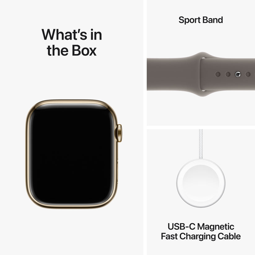 Apple_Watch_Series_9_LTE_45mm_Gold_Stainless_Steel_Clay_Sport_Band_PDP_Image_Position-10__en-US