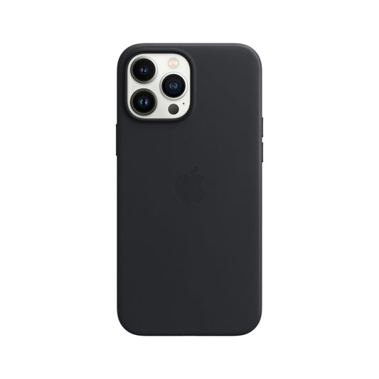 Funda de piel con MagSafe para iPhone 13 Pro Max - Medianoche