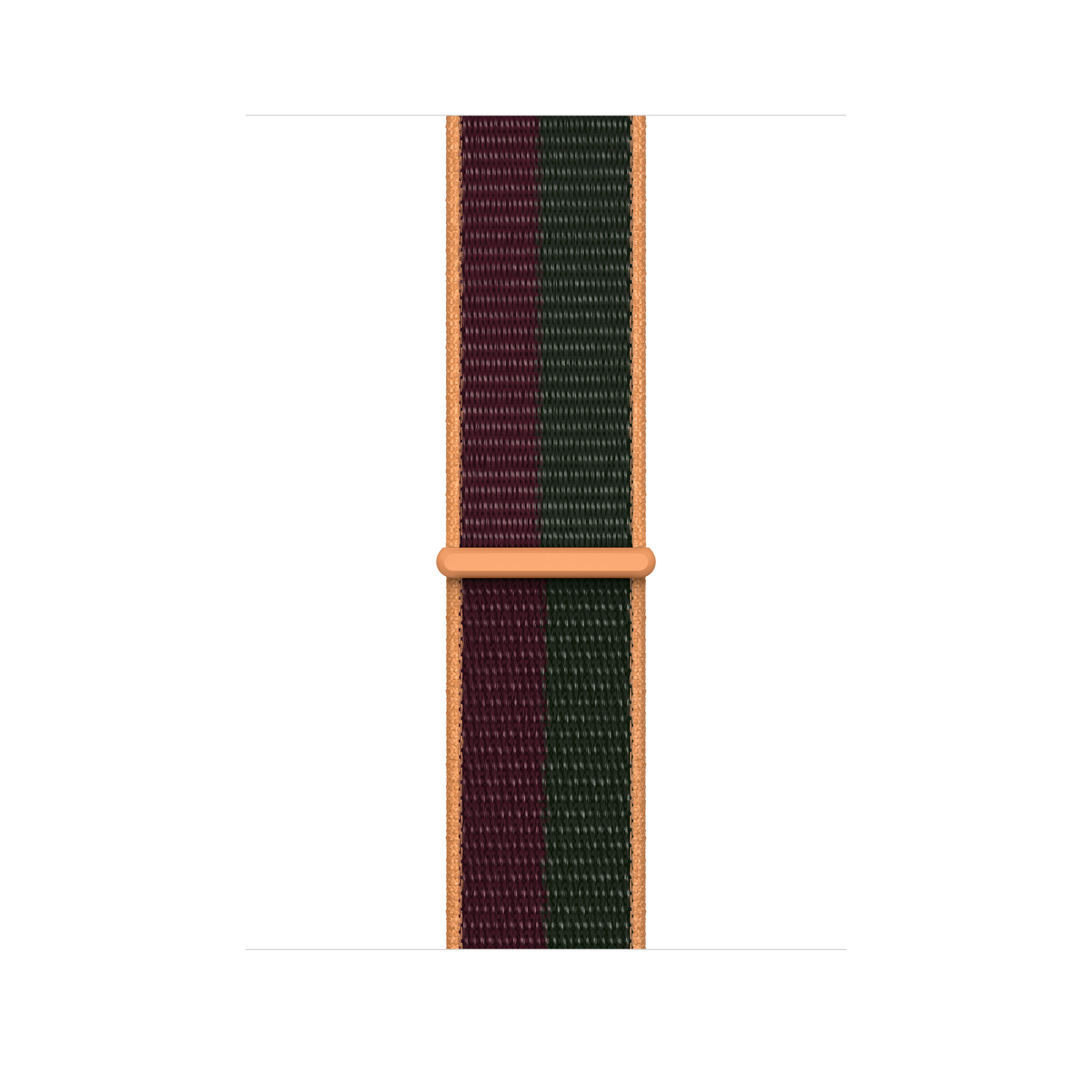 45mm Dark Cherry/Forest Green Sport Loop