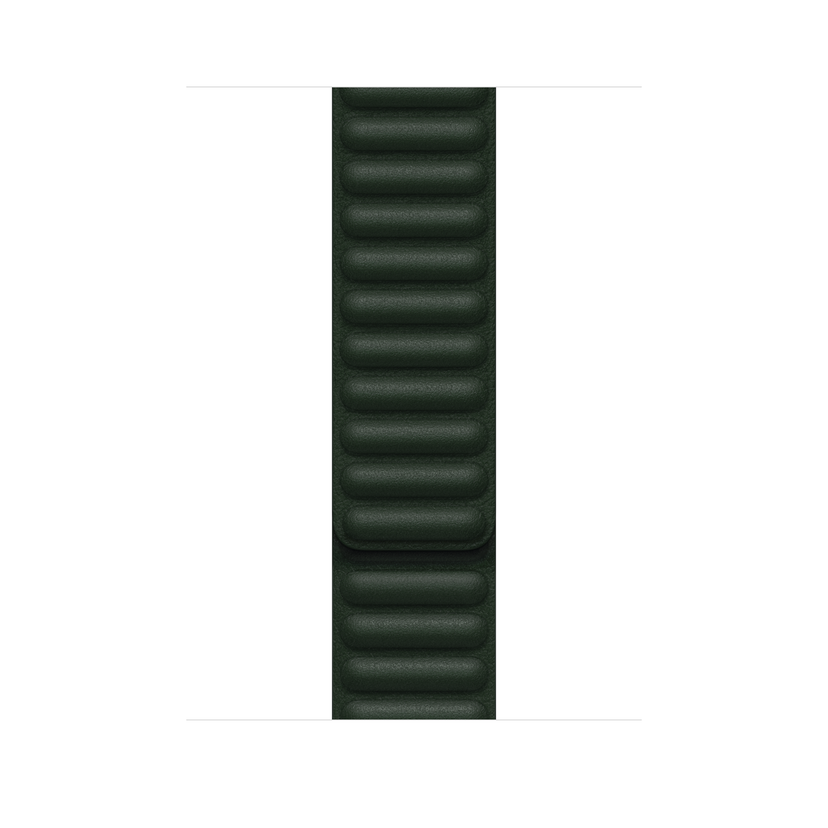 45mm Sequoia Green Leather Link - M/L