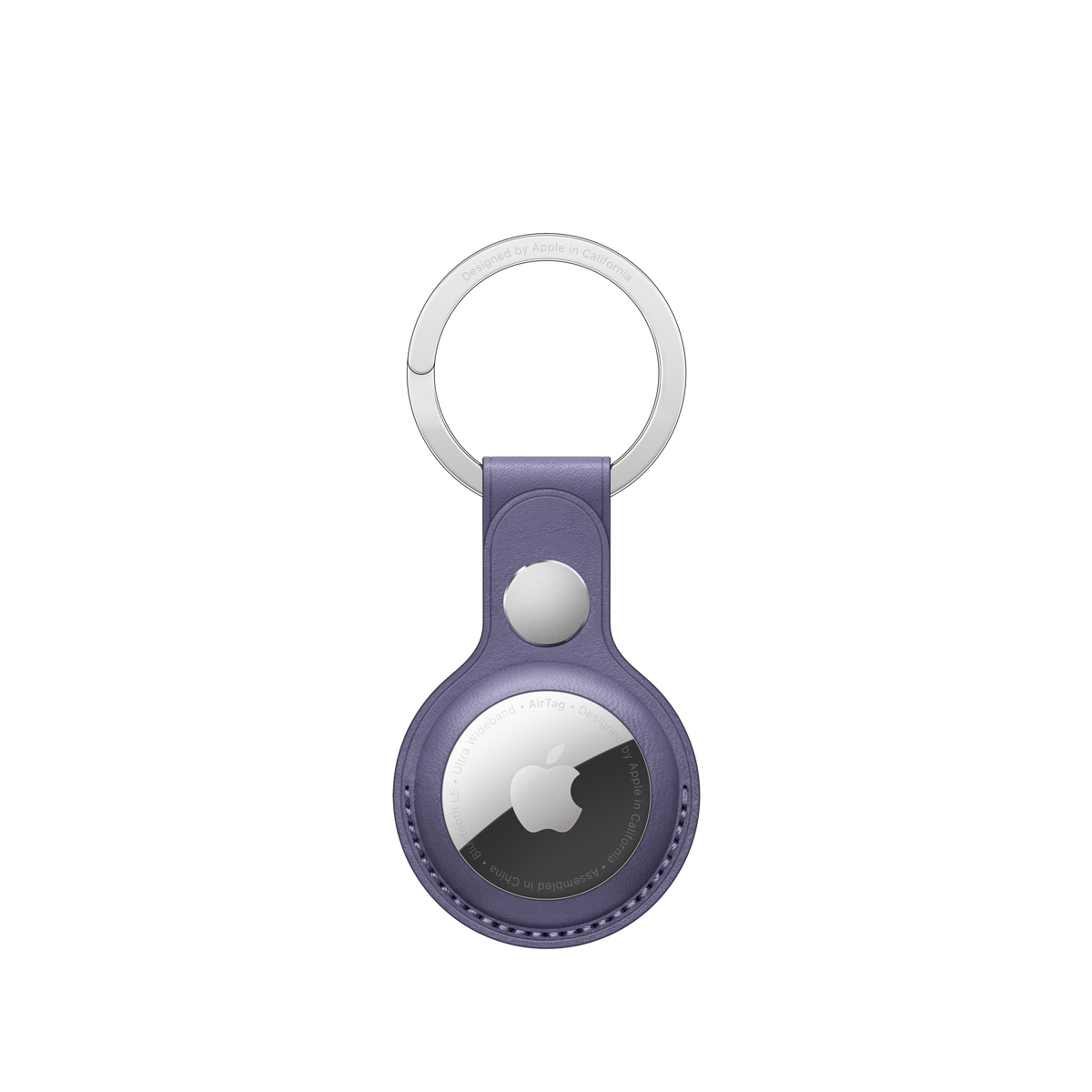 Llavero de cuero para AirTag - Wisteria