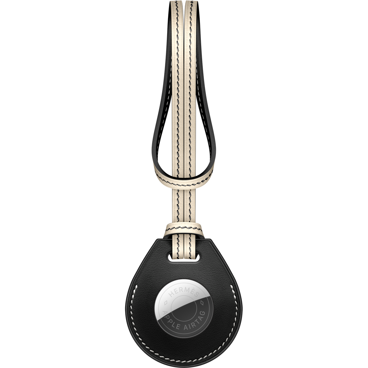 AirTag Hermès Bag Charm - Noir