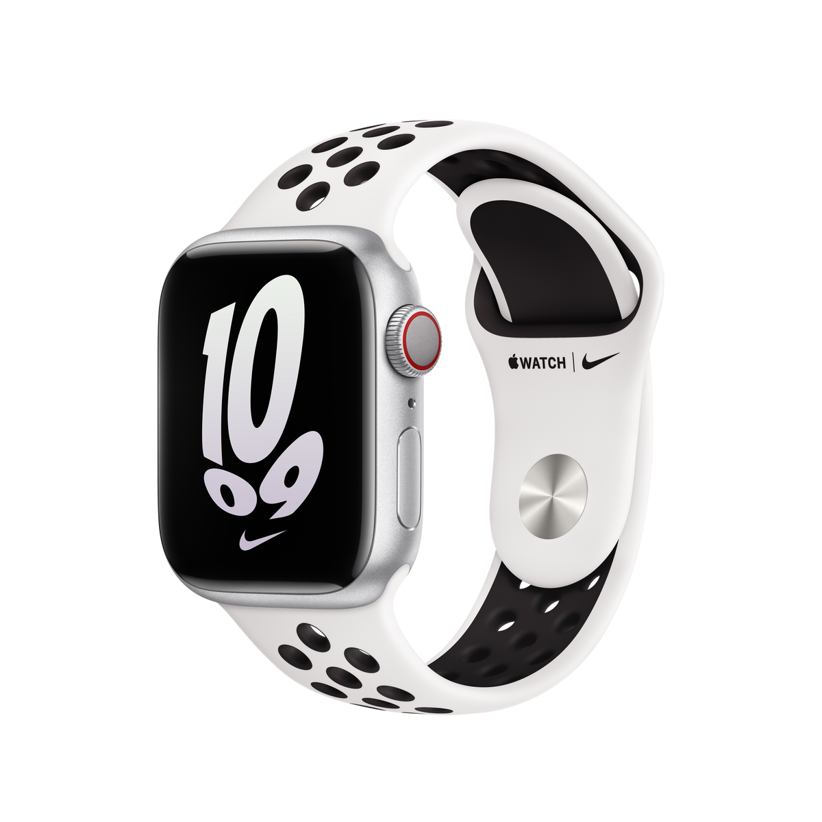Correa deportiva Nike Summit White/Black de 41 mm (talla M/L)