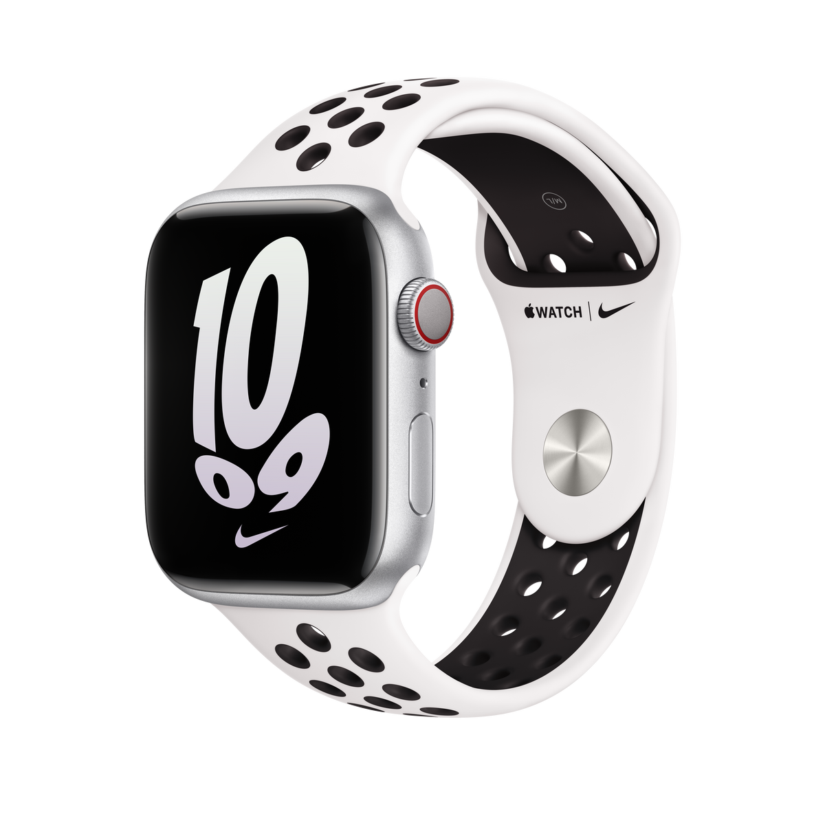 Correa deportiva Nike Summit White/Black de 45 mm (talla M/L)