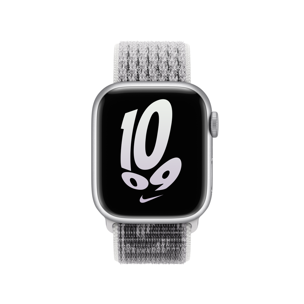 Correa deportiva Nike blanca/negra Summit de 41 mm