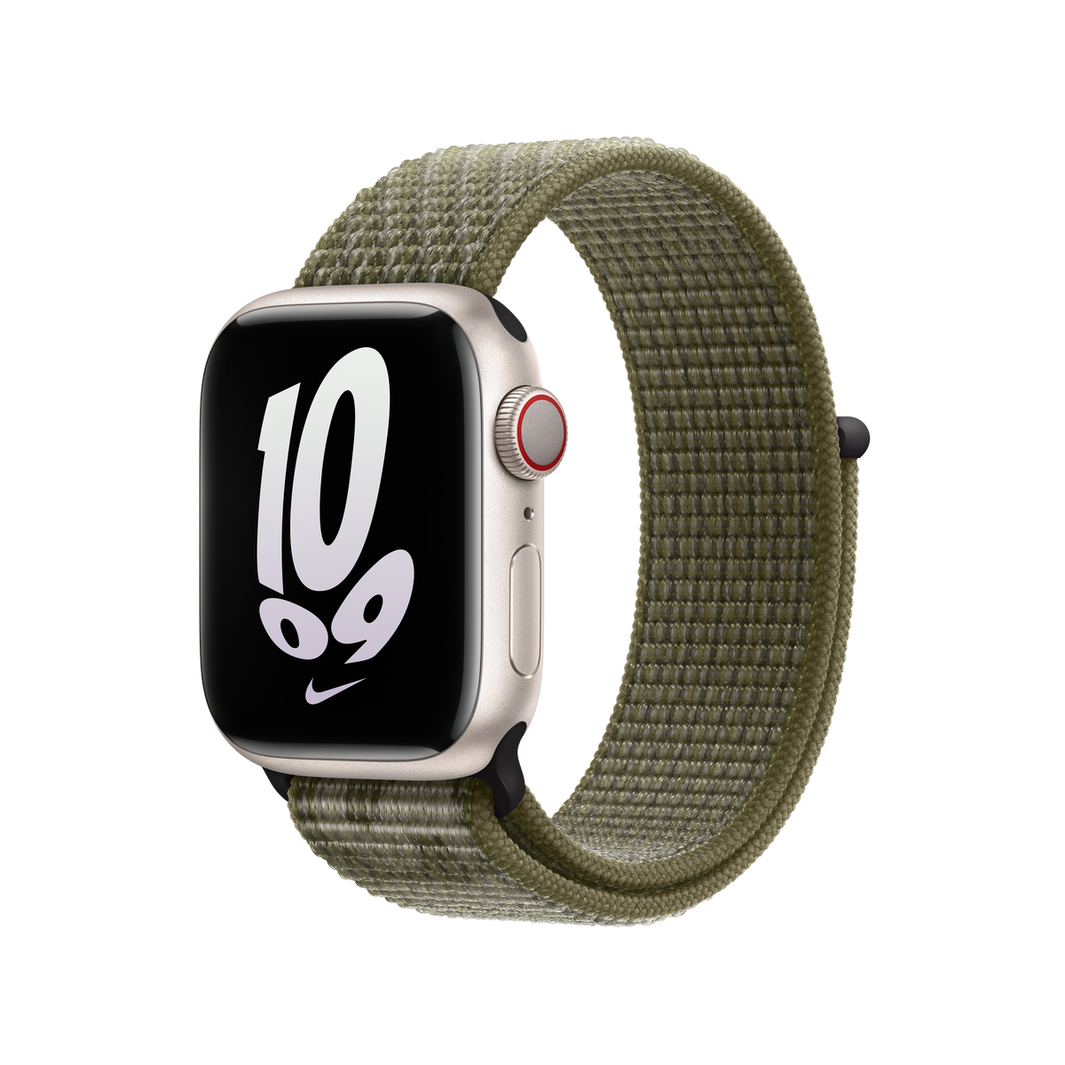 41mm Sequoia/Pure Platinum Nike Sport Loop