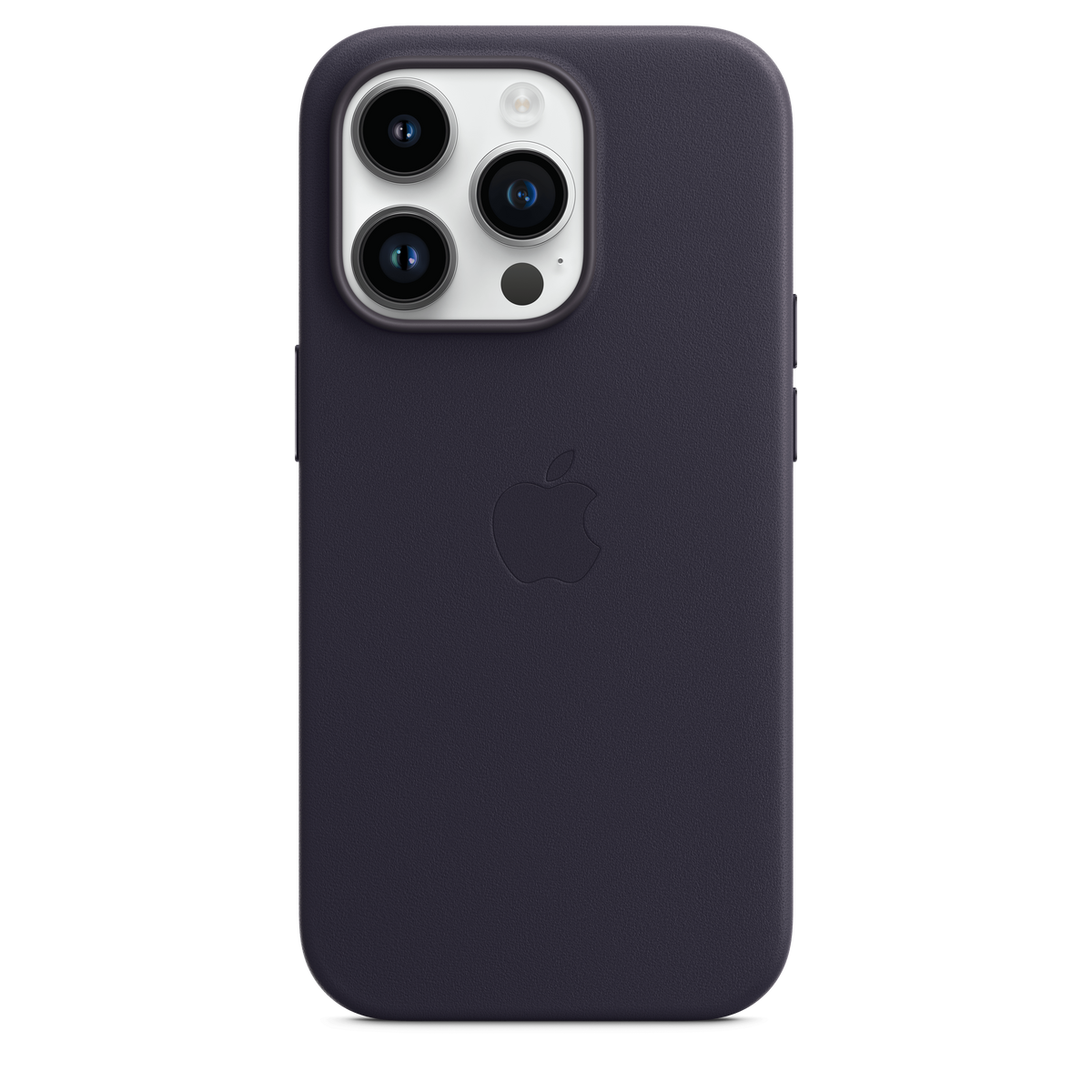Funda de piel con MagSafe para iPhone 14 Pro - Medianoche