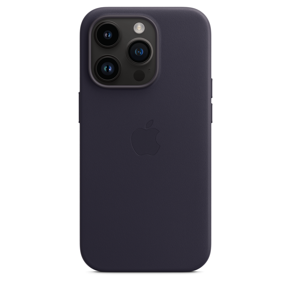 Funda de piel con MagSafe para iPhone 14 Pro - Medianoche