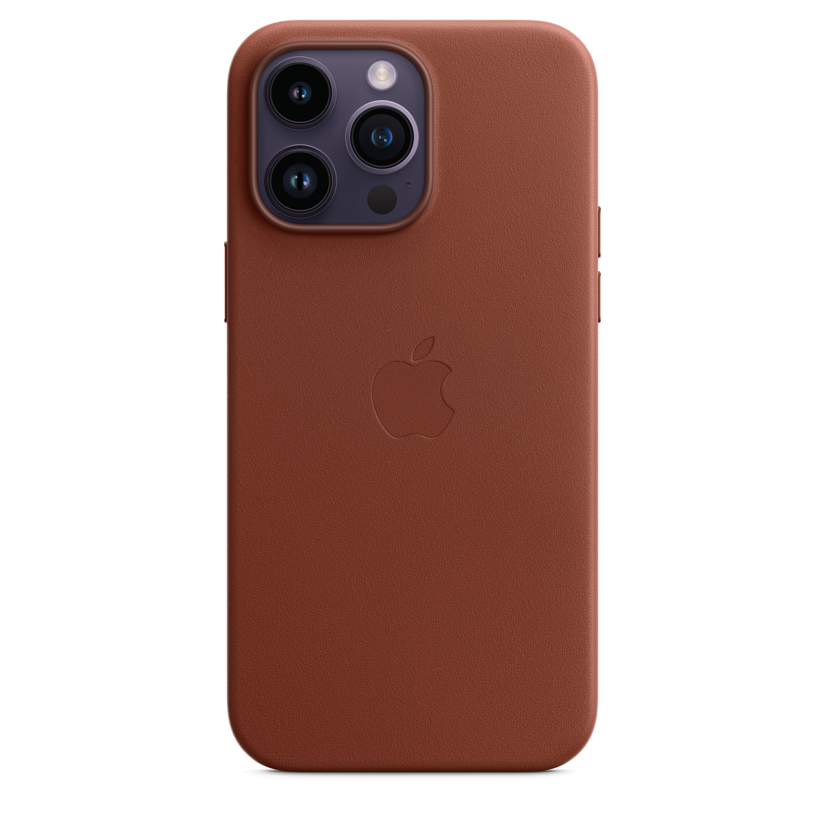 Funda de piel con MagSafe para iPhone 14 Pro Max - Color ocre
