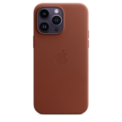 Funda de piel con MagSafe para iPhone 14 Pro Max - Color ocre