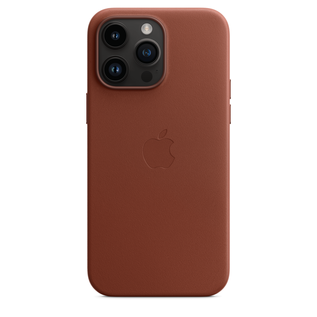 Funda de piel con MagSafe para iPhone 14 Pro Max - Color ocre