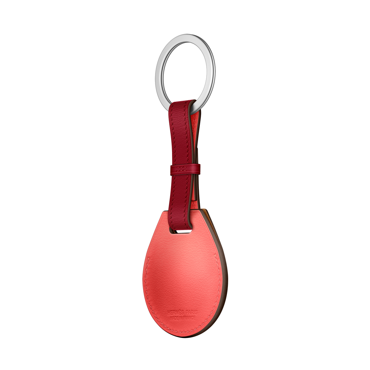 AirTag Hermès Key Ring – Vert Rousseau