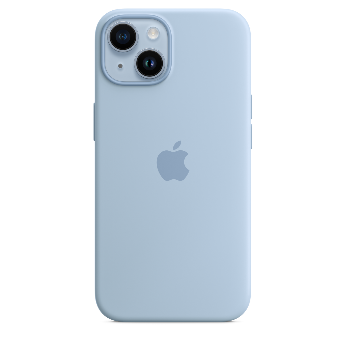 Funda de silicona para iPhone 14 con MagSafe - Sky