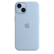 Funda de silicona para iPhone 14 con MagSafe - Sky