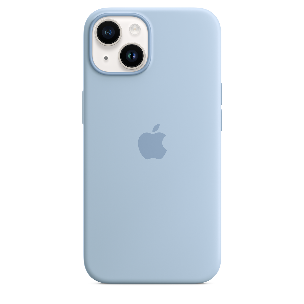 Funda de silicona para iPhone 14 con MagSafe - Sky