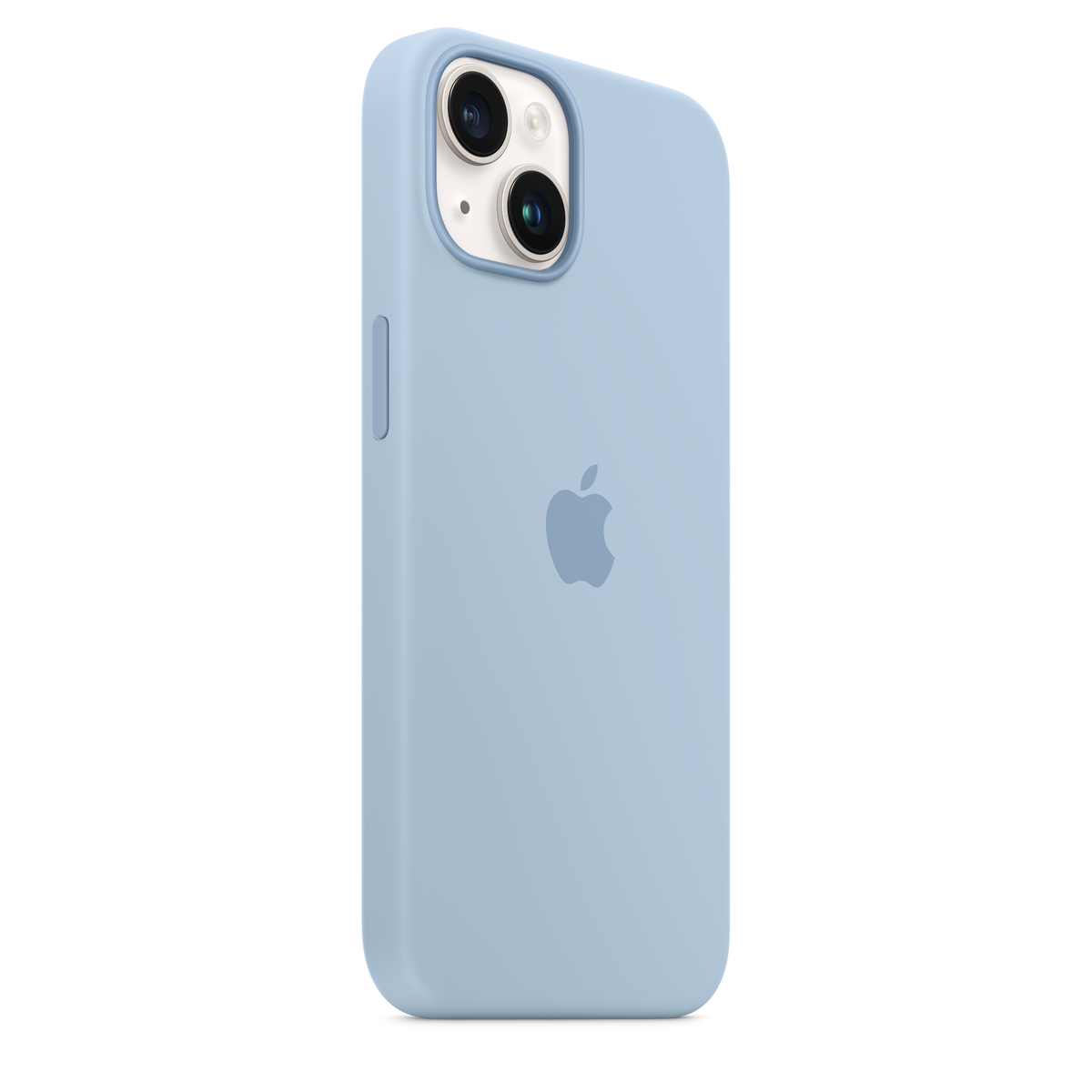 Funda de silicona para iPhone 14 con MagSafe - Sky