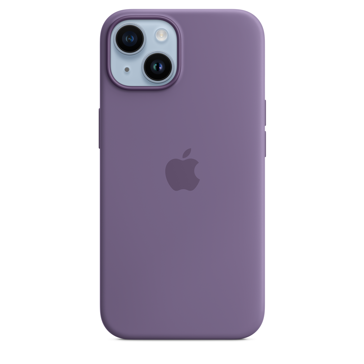 Funda de silicona para iPhone 14 con MagSafe - Iris