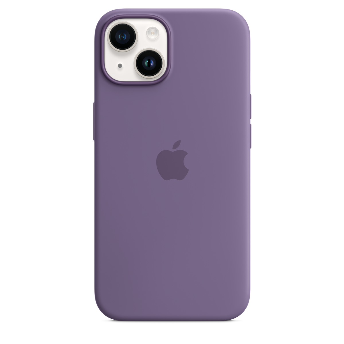 Funda de silicona para iPhone 14 con MagSafe - Iris
