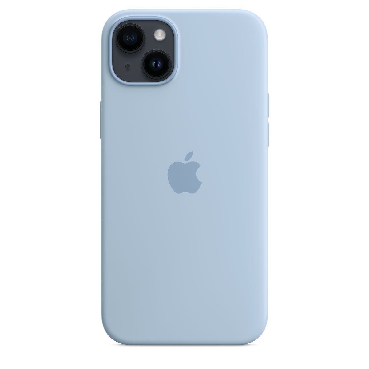 Funda de silicona para iPhone 14 Plus con MagSafe - Sky