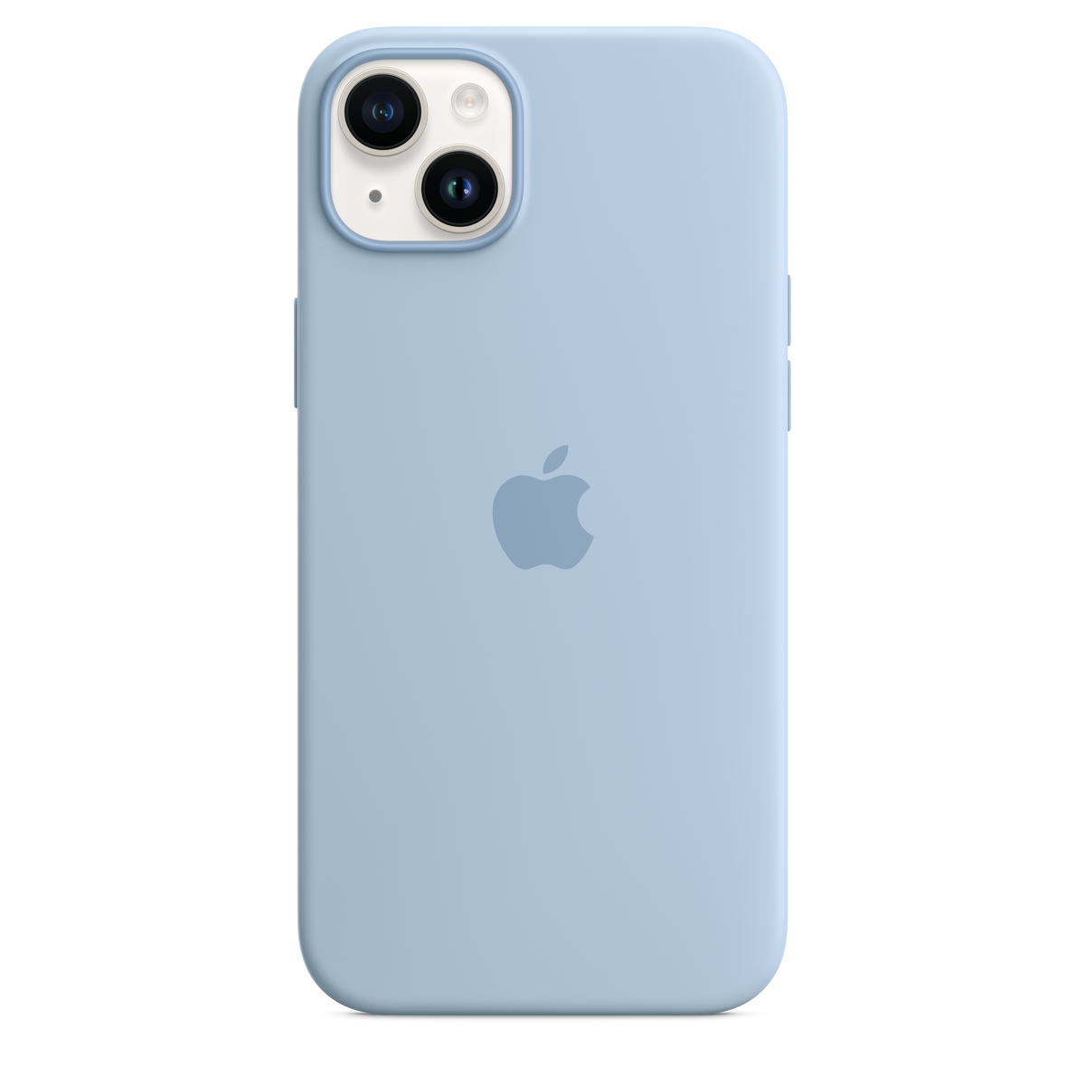 Funda de silicona para iPhone 14 Plus con MagSafe - Sky