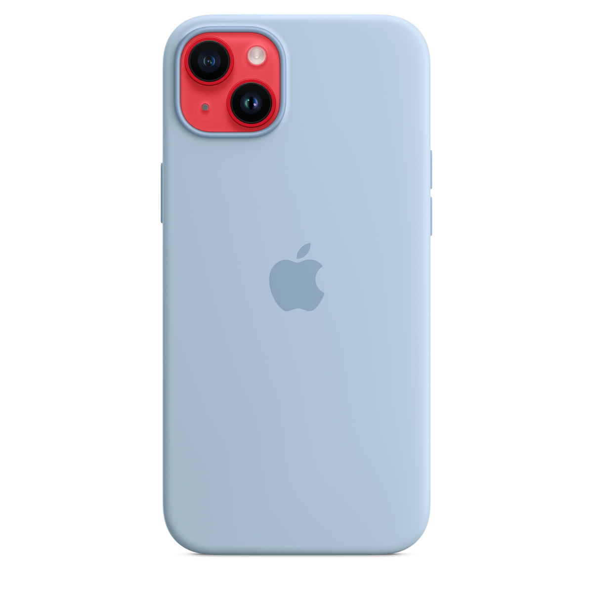 Funda de silicona para iPhone 14 Plus con MagSafe - Sky