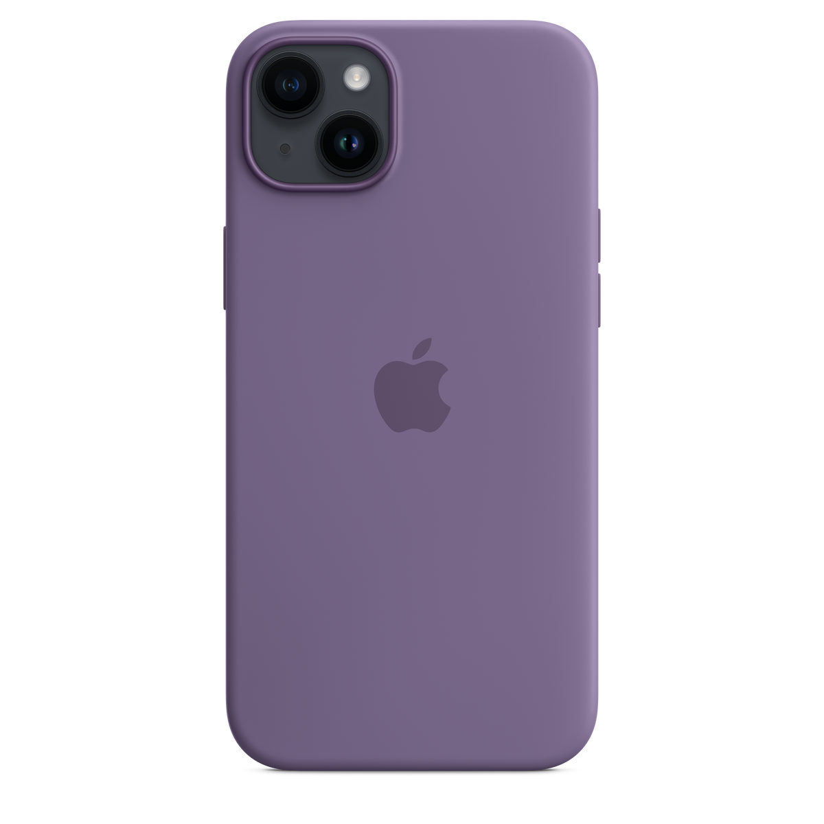 Funda de silicona con MagSafe para iPhone 14 Plus - Iris