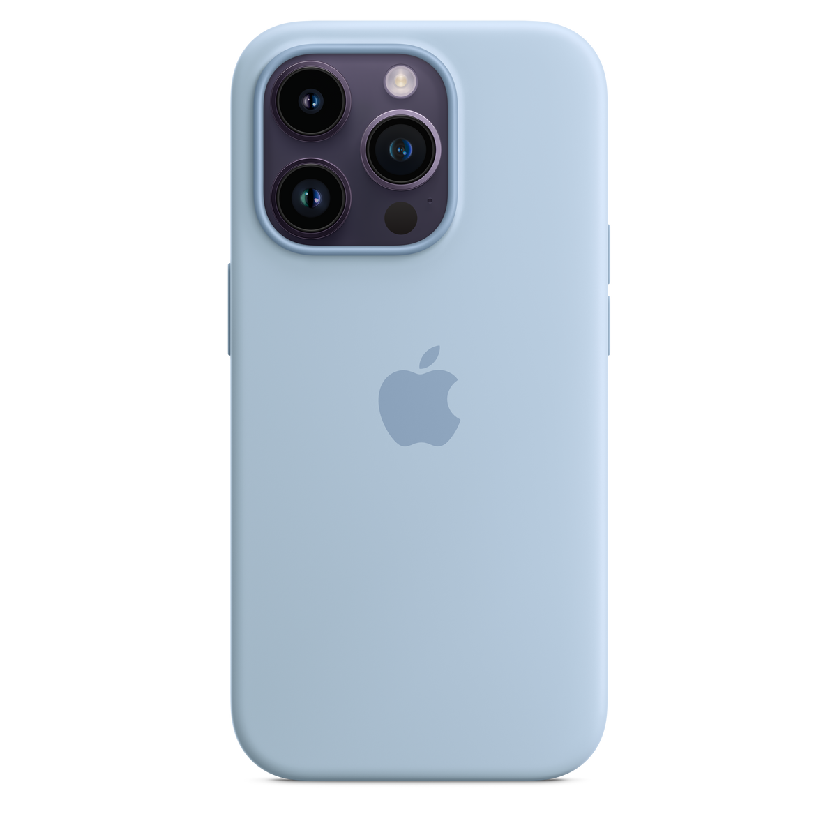 Funda de silicona para iPhone 14 Pro con MagSafe - Sky