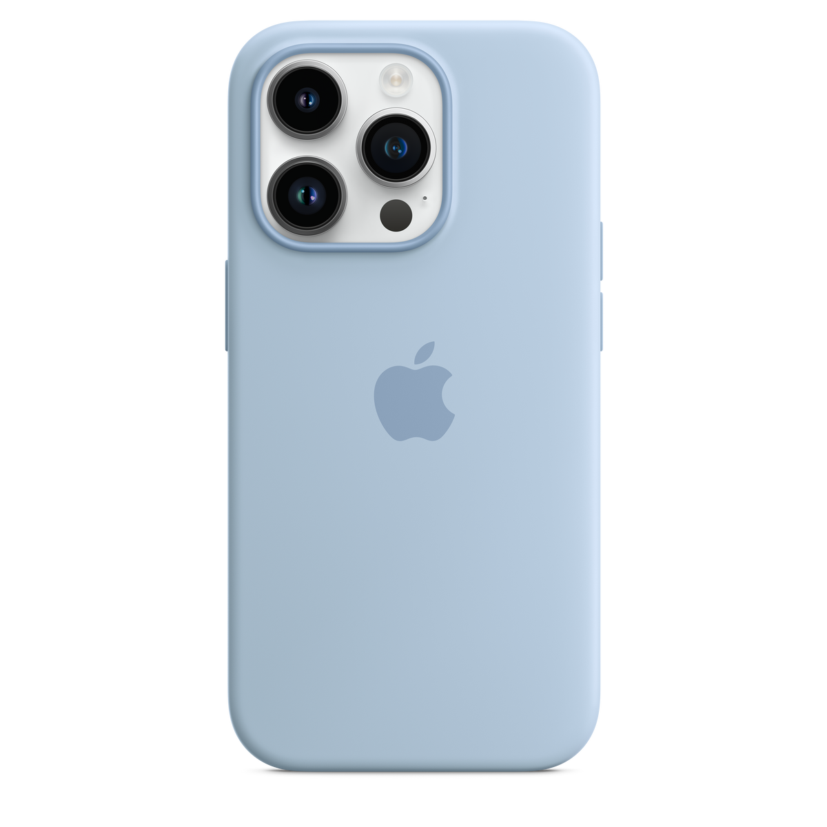 Funda de silicona para iPhone 14 Pro con MagSafe - Sky