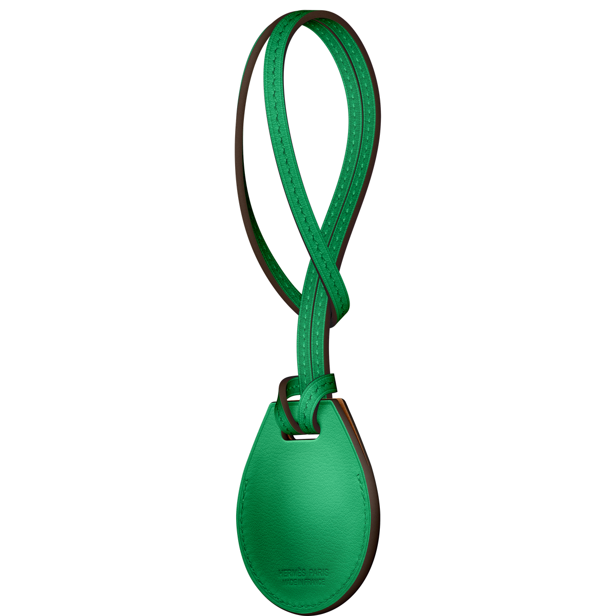 AirTag Hermès Bag Charm - Bambou