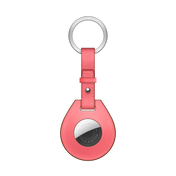 AirTag Hermès Key Ring - Rose Azalée