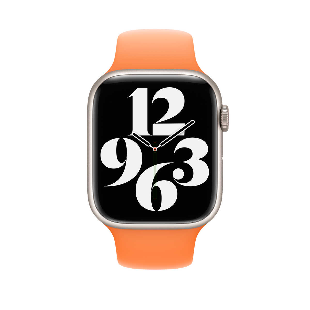 45mm Bright Orange Sport Band - S/M