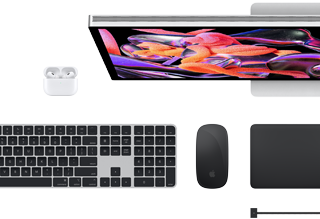 Accesorios para Mac: Airpods, Studio Display, Magic Keyboard, Magic Mouse, Magic Trackpad, cable de carga MagSafe en Space Black