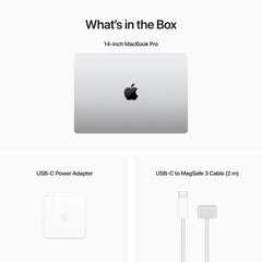 MacBook Pro de 14 pulgadas: chip Apple M2 Pro con CPU de 10 núcleos y GPU de 16 núcleos, SSD de 512 GB - Plateado