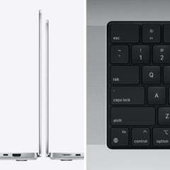 16-inch MacBook Pro: Apple M1 Pro chip with 10‑core CPU and 16‑core GPU, 1TB SSD - Silver