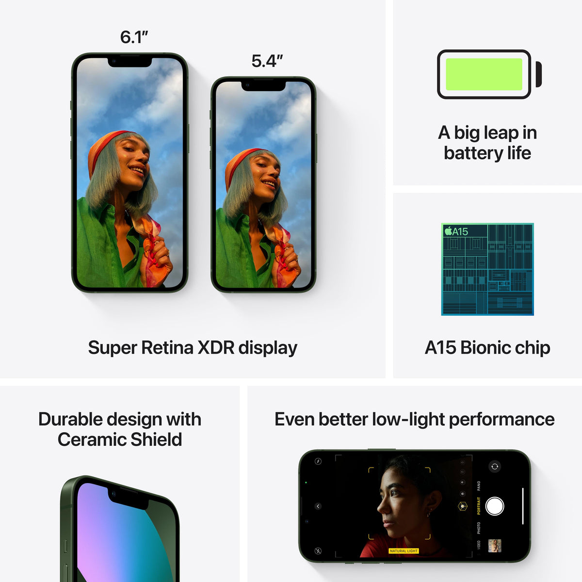 iPhone 13 mini 128 GB Verde