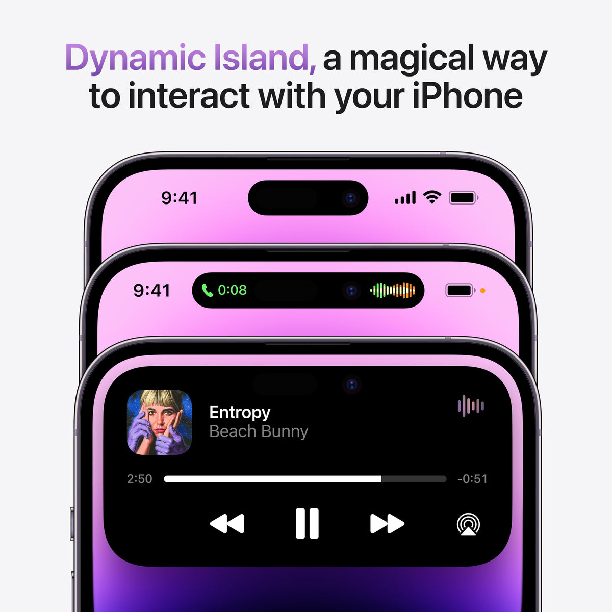 iPhone 14 Pro Max de 1 TB en color morado oscuro