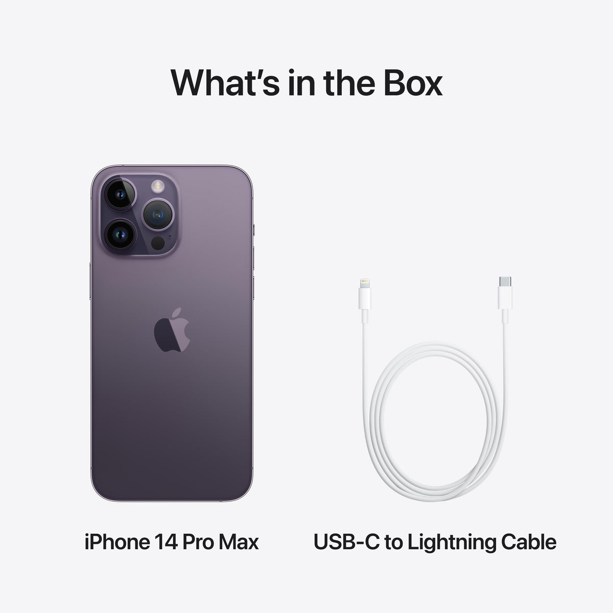 iPhone 14 Pro Max de 1 TB en color morado oscuro